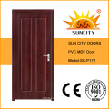 Porte d&#39;intérieur en MDF PVC à vendre en Chine (SC-P172)